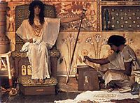 Joseph, Overseer of Pharaoh`s Graneries, 1874, almatadema