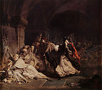 The Massacre of the Monks of Tamond, 1855, almatadema
