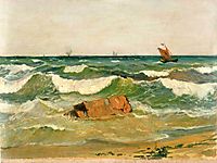 Coast with Waves, altamouras