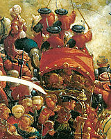 The battle of Issus(fragment), 1529, altdorfer