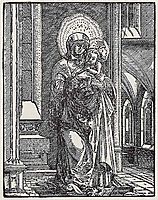 Beautiful Mary in the Church, 1519, altdorfer