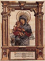 The Beautiful Virgin of Regensburg, 1520, altdorfer