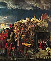 Florian result, scenes for legend of St. Florian, 1518, altdorfer