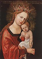 Mary with the Child, 1525, altdorfer