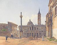 The Basilica of Santa Maria Maggiore in Rome, 1837, altrudolf