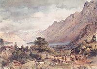 The Bay of Cattaro in Dalmatia, 1840, altrudolf