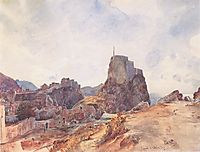 The Castle of San Lorenzo in Ragusa, 1840, altrudolf