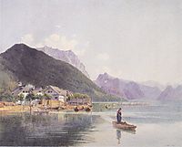 Lake Traun, 1840, altrudolf