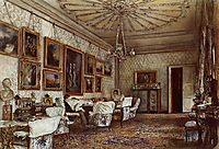 Salon in the Apartment of Count Lanckoroński in Vienna, 1881, altrudolf