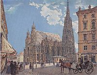 The St. Stephen-s Cathedral in Vienna, c.1831, altrudolf