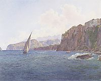 Torquato Tassos Vaterhaus in Sorrent bei Neapel, 1836, altrudolf