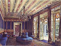 The Turkish Salon, Villa Hügel, Hietzing, Vienna, 1877, altrudolf