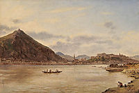 View from Buda Ferencáros, 1843, altrudolf