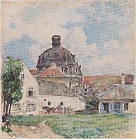 View of Klosterneuburg, 1890, altrudolf