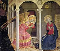 Annunciation, 1434, angelico