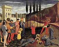 Beheading of Saint Cosmas and Saint Damian, 1440, angelico