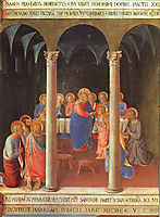 Communion of the Apostles, 1452, angelico