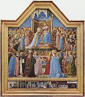 Coronation of the Virgin, 1435, angelico
