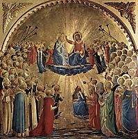 The Coronation of the Virgin, 1435, angelico