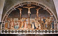 Crucifixion and Saints, 1442, angelico