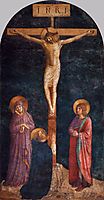 Crucifixion with St. Dominic, 1445, angelico