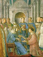 The ordination of St. Lawrence , angelico