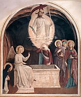 Resurrection of Christ and Women at the Tomb , 1442, angelico