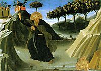 Saint Anthony the Abbot Tempted by a Lump of Gold, 1436, angelico