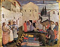 Sepulchring of Saint Cosmas and Saint Damian, 1440, angelico