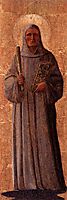 St. Bernard of Clairvaux, 1440, angelico
