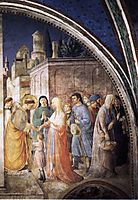 St. Stephen Distributing Alms, 1449, angelico