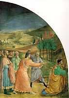 The stoning of Stephen, 1449, angelico