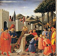 The Story of St. Nicholas: The Liberation of Three Innocents, 1448, angelico