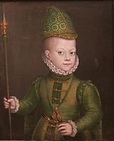 Portrait of a Boy at the Spanish Court, 1570, anguissola
