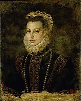 Portrait of Queen Elisabeth of Spain, 1599, anguissola