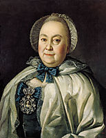 Portrait of Countess M.A.Rumyantzeva, 1764, antropov