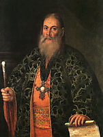 Portrait of Fyodor Dubyansky, 1761, antropov