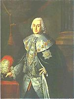 Portrait of General in Chief, Count William W.Fermor, 1765, antropov