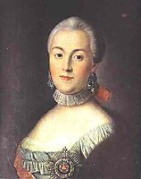 Portrait of Grand Duchess Catherine Alekseevna, Future Empress Catherine II the Great, 1770, antropov