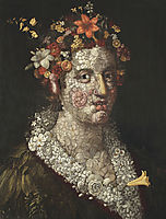 Flora, 1591, arcimboldo