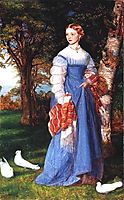 Portrait of Mrs. Louisa Jenner, arthurhughes