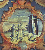Abraão Adora os Três Anjos, 1799, ataide