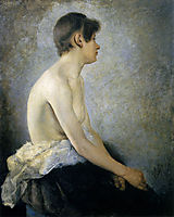 Half Nude, 1888, azbe