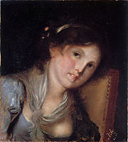 Portrait of a girl, 1885, azbe