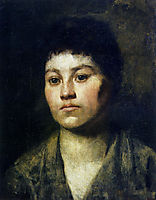 Portrait of a girl, 1888, azbe