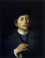 Self-portrait, 18, azbe