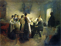 The Village Choir, 1900, azbe