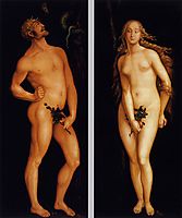 Adam and Eve, 1524, baldung