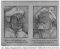 Hans Baldung Grien and John Rudalfinger, 1534, baldung