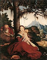 Rest on the Flight to Egypt, 1514, baldung